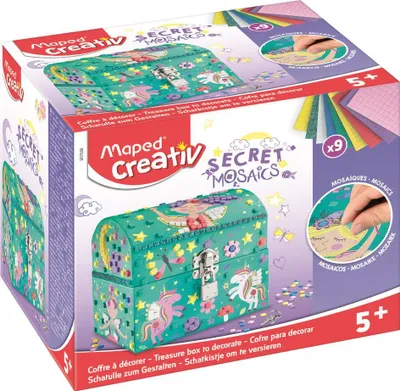 Zdjęcie produktu dla Mozaiki sekretny kuferek na biżuterię Creativ