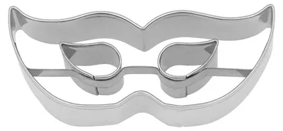 Produktbild von BIRKMANN Ausstechform Venezianische Maske 7cm, Edelstahl, rostfrei, mit Innenprägung, 199774