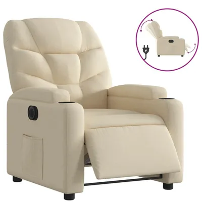 Zdjęcie produktu dla VidaXL 3204581, Tkanina, Kremowy, Pianka, 110 kg, 740 mm, 890 mm
