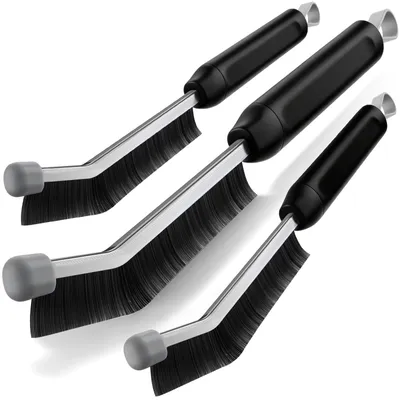 Spleetreinigingsborstel 3er-Pack, Fugenbürste, hart, Bad, Küche