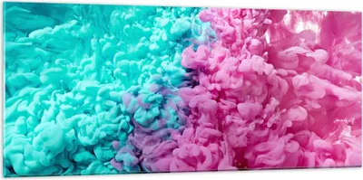 Produktbild von Bilder auf glas - Abstraktion modern - 120x50cm - Glasbilder - Wandbilder - Kunstdruck - zum Aufhängen bereit - Wanddekoration aus Glas - Glas Bilder - Wandbild auf Glas - Einteilig - GAB120x50-3908