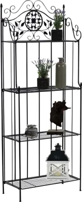 Produktbild von TPFGarden Standregal Florenz schwarz