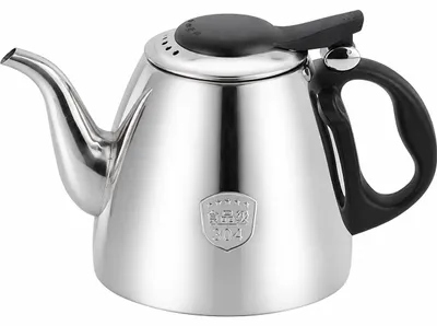 Teekessel aus Edelstahl, 1,2 L, mit Pfeifdeckel