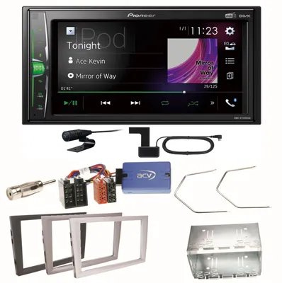 Produktbild von Pioneer DMH-A3300DAB Bluetooth Einbauset für Opel Omega B Meriva A Agila Vivaro