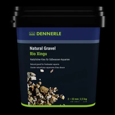 Productafbeelding van Dennerle Natural Gramavel Rio Xingu aquariumgrind 2-22 mm | 500 g of 2,5 kg 2-22MM - 2,5KG