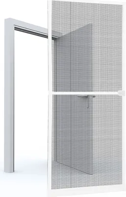 Obrázok produktu pre Jayseuw sieťka proti hmyzu 120x210cm sieťka proti komárom s hliníkovým rámom biela