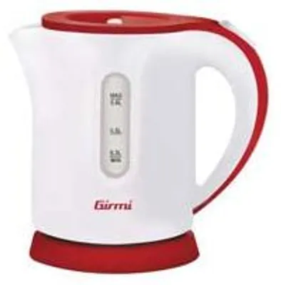 Produktbild von Girmi BL10 Elektrischer Wasserkocher 0.8L 1100W Rot und Weiß mit Abschaltautomatik