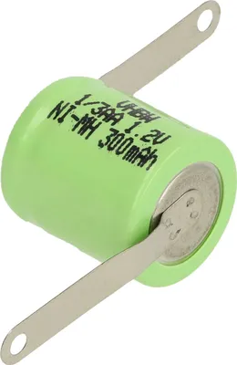 Produktbild von vhbw NiMH Ersatz Knopfzellen-Akku (300 mAh, 1,2 V, NiMH)