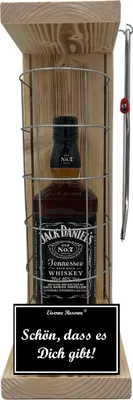 Produktbild von Jack Daniels - Schön, dass es Dich gibt - Eiserne Reserve Gitterkäfig Geschenk Schön, dass es Dich gibt