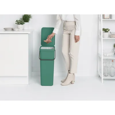 Produktbild von Brabantia Sort & Go, 40 l, Rechteckig, Grün, 267 mm, 341 mm, 620 mm
