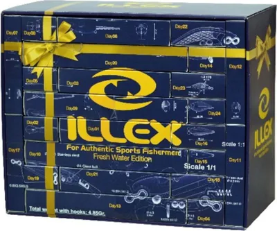 Produktbild von Illex Advents-Kalender 2024 FW - Adventskalender Süßwasser