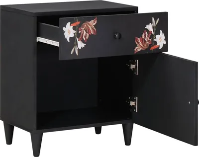 Produktbild von vidaXL Nachttisch Mehrfarbig 50 x 33 x 60 cm Massivholz Mango