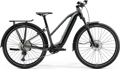 Produktbild von Merida eBIG.TOUR 675 EQ EP1 XL (53) Grau/Schwarz - kraftvolles E-MTB für Tour...