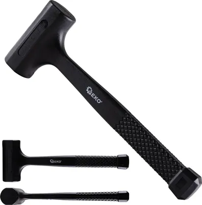 Image de Marteau en caoutchouc sans rebond, marteau de protection, marteau en plastique 45mm, 640g.