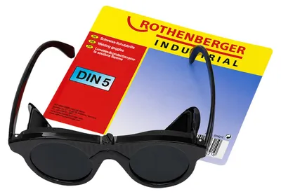 Produktbild von Rothenberger Schweißerbrille DIN 5 Autogenschweißen Schutzbrille 035621E