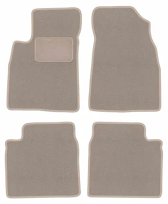 Zdjęcie produktu dla Dywaniki samochodowe welurowe LUX do: Kia Opirus (2002-2011, sedan) beżowe, z mocowaniami