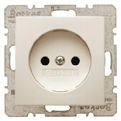 Produktbild von Berker B.Kwadrat Einzelsteckdose Creme 5361038982