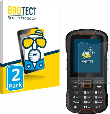Produktbild von 2x BROTECT Schutzfolie für Gigaset GLX8 Displayschutz Displayschutzfolie Folie Matt Entspiegelungsfolie