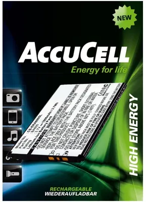 Produktbild von AccuCell Akku passend für Sony Ericsson ST25i, Xperia U