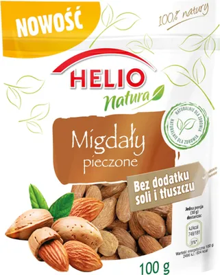 Obrázok produktu pre Helio pražené mandle 150 g