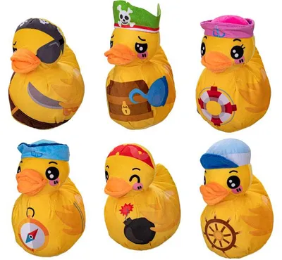 Obrázok produktu pre Plyšová kačica námorník 19 cm, Obrázok generovaný UI