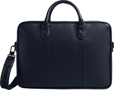 Immagine prodotto di Ted Baker borsa da ufficio laptop bag con scomparto per laptop KadenPoliuretanoWebbing Document Bag Navy blu scuro