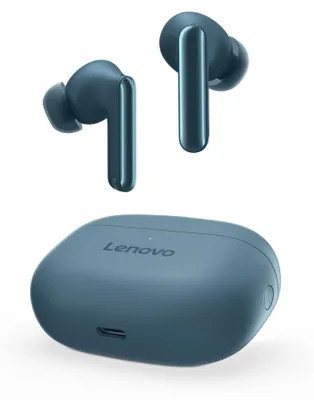 Produktbild von Lenovo TWS Yoga PC Edition, True Wireless Stereo (TWS), Anrufe/Musik, 20 - 20000 Hz, 47 g, Kopfhörer, Türkis
