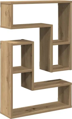 Immagine prodotto di vidaXL Mensole a muro 2 pz. Rovere artigianale 50x15x50 materiale a base di legno