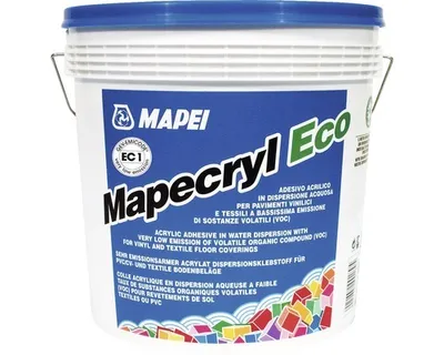 Obrázek produktu pro Akrylátové lepidlo na koberce Mapei Maperyl Eco 5 kg