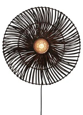 Image de GOOD&MOJO - Applique Zanzibar - Rotin - Ø55cm