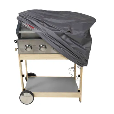 Produktbild von Grillschutzbezug in L 102 x 46 cm Cov'Up Grau - Oviala