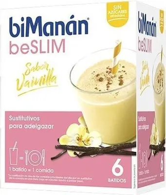 Immagine prodotto di Bimanán Beslim Milkshake alla vaniglia 6 bustine