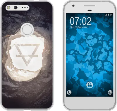 Produktbild von PhoneNatic Case kompatibel mit Google Pixel Silikon-Hülle Element Erde M2