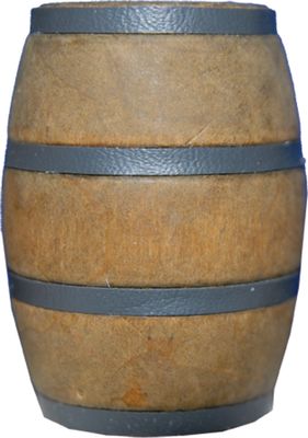 Krippenzubehör Holzfass 5 cm