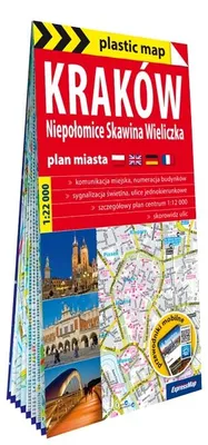 Produktbild von Kraków Niepołomice Skawina Wieliczka plan miasta 1:22 000