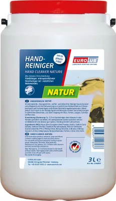 Produktbild von Fließfähiger Handreiniger mit Reibemitteln für mittlere bis starke Verschmutzungen 3 L Flasche