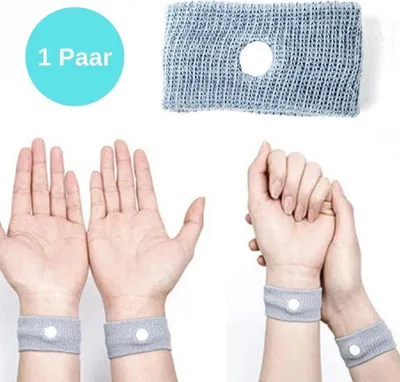 Immagine prodotto di Jumadas – Braccialetti anti-nausea: 1 paio – Braccialetti anti-vapore