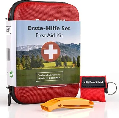 Produktbild von Famanu Pannenset Sicherheitsset - Erste-Hilfe-Set für unterwegs