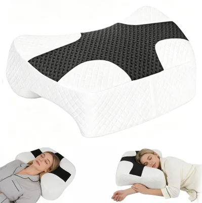 Produktbild von Ergonomisches Seitenschläferkissen mit Armöffnungen - Traagschaum - Druckentlastung