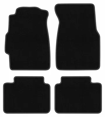 Immagine prodotto di Tappetini in moquette per Honda Civic VI 1995-2001 (berlina) – set 4 pezzi, neri, su misura – Wielganizator BASIC