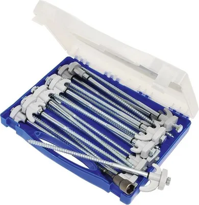 Produktbild von Comet Heringe-Box für Camping - 20 starke Heringe
