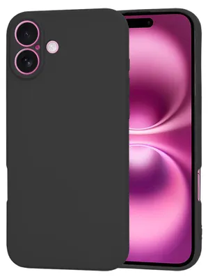 Obrázok produktu pre Techsuit SoftFlex kryt na iPhone 16 Plus – čierny