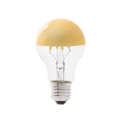 Image de E27 A60 LED miroir or 4W 2700K