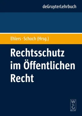 Produktbild von Rechtsschutz im Öffentlichen Recht
