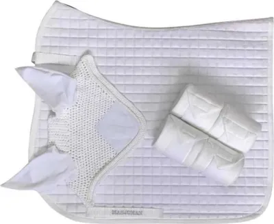 Immagine prodotto di Marjoman Distribucion Set Dressage Bianco  Bianco Taglia unica