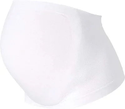 Produktbild von Famanu Bauchband mit Rückenstütze - Größe M, Weiß