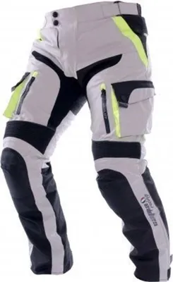 Produktbild von Damen Motorradhose Melbourne Sommer mit herausnehmbarem Thermofutter Größe S grau