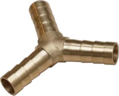 Produktbild von Druckluft Schlauchverbinder mit Stecknippel Y-Stück 12,5 mm