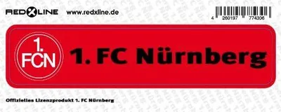Produktbild von 1. FC Nürnberg Aufkleber Sticker „1. FC Nürnberg"