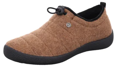 Produktbild von Rohde Damen Hausschuh Slipper aus Softfilz mit flexiblem Gummizug D.Olbia 2002, Größe:42 EU, Farbe:Braun